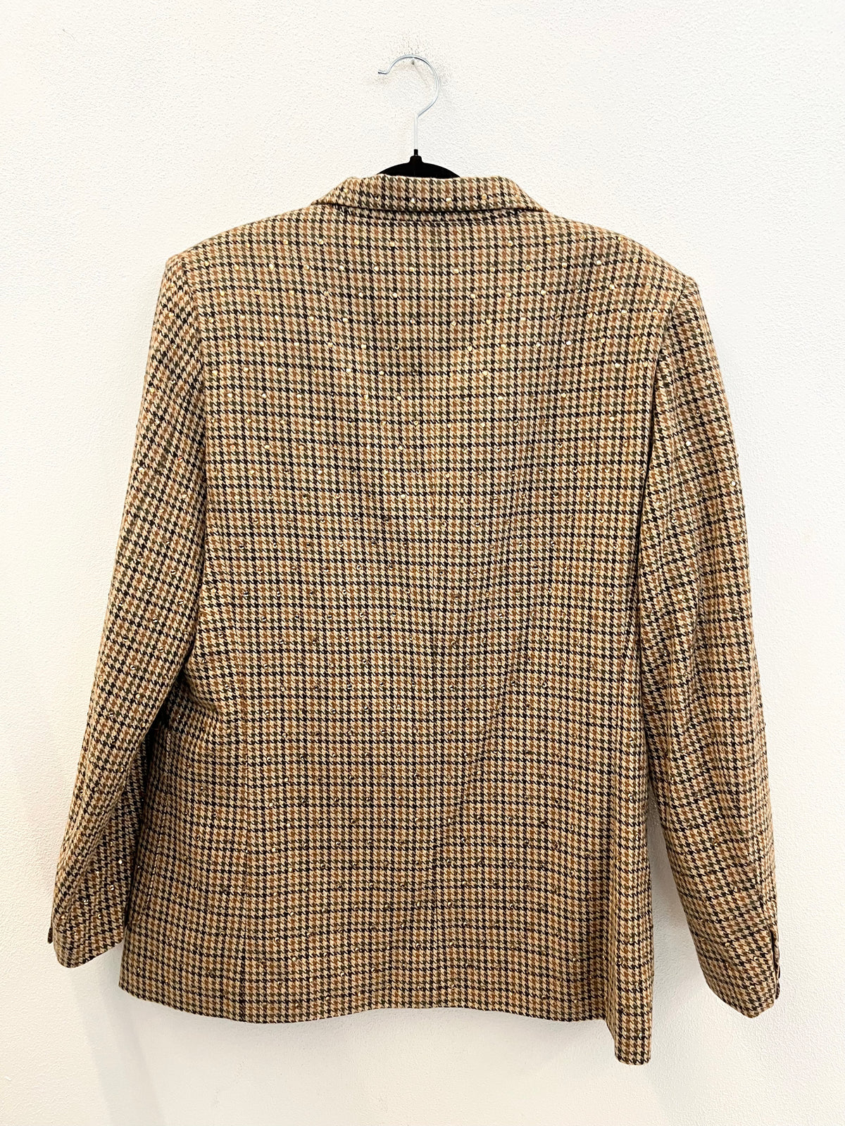 Blazer Manoush in Tweed Principe di Galles&nbsp;