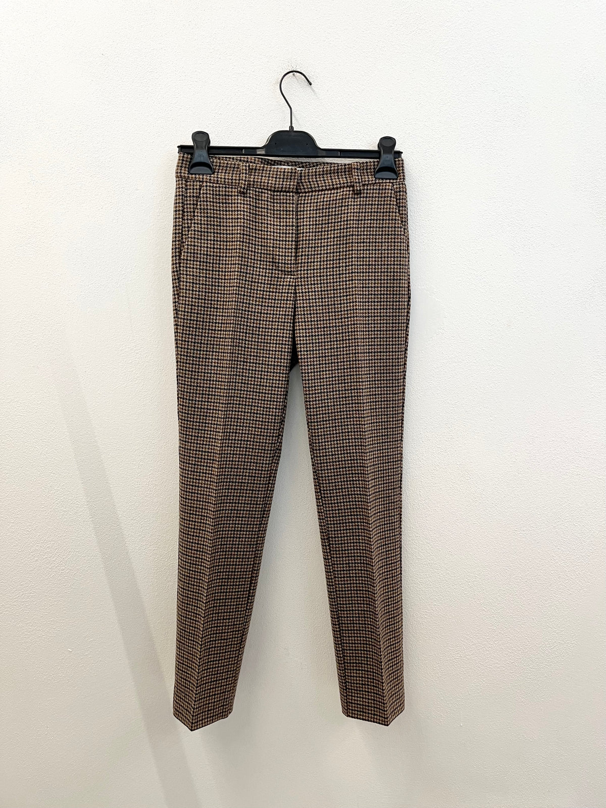 Pantaloni sartoriali Grifoni fantasia pied-de-poule