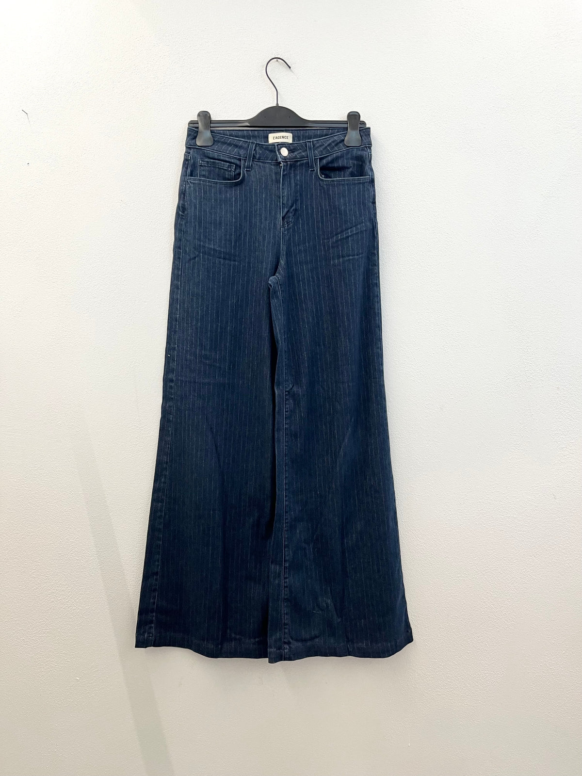 Jeans palazzo L'Agence gessati
