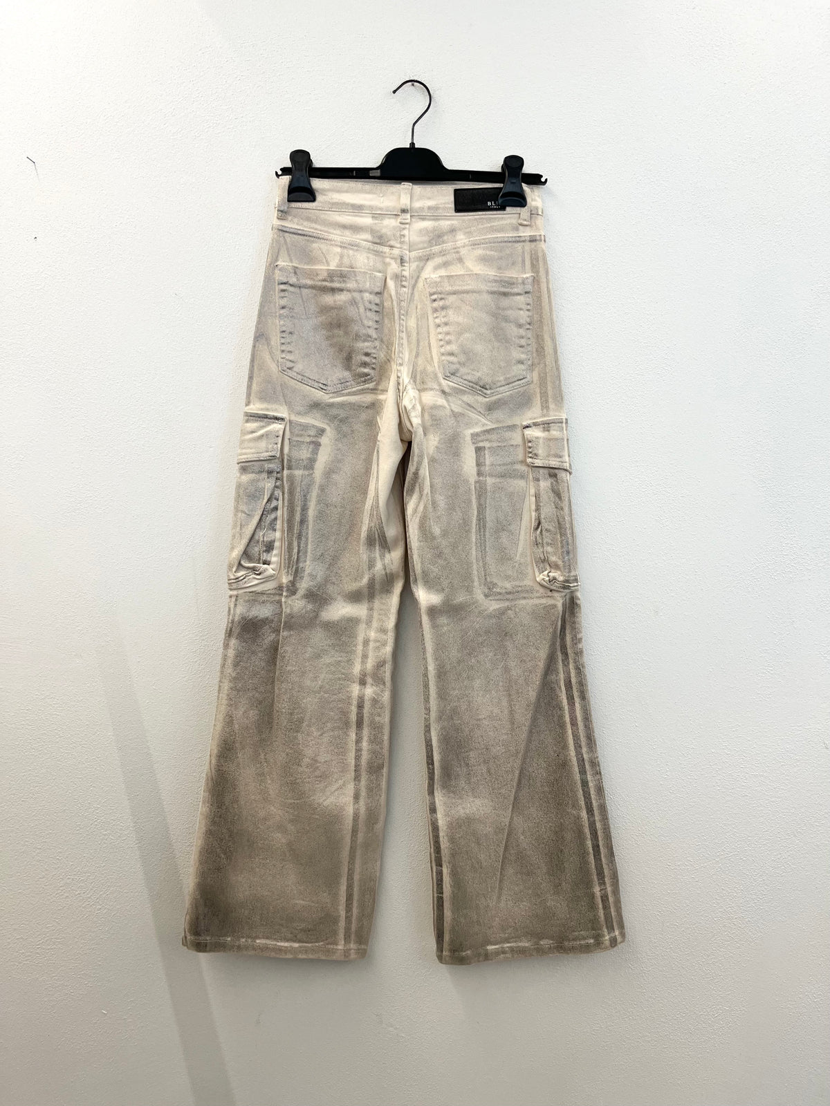 Jeans cargo Blui a gamba larga