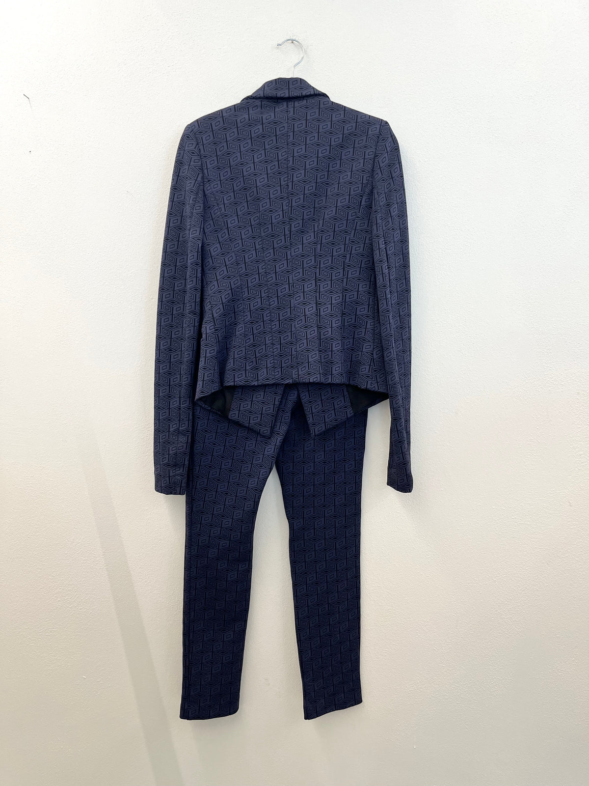 Tailleur Pinko giacca e pantaloni con motivo geometrico