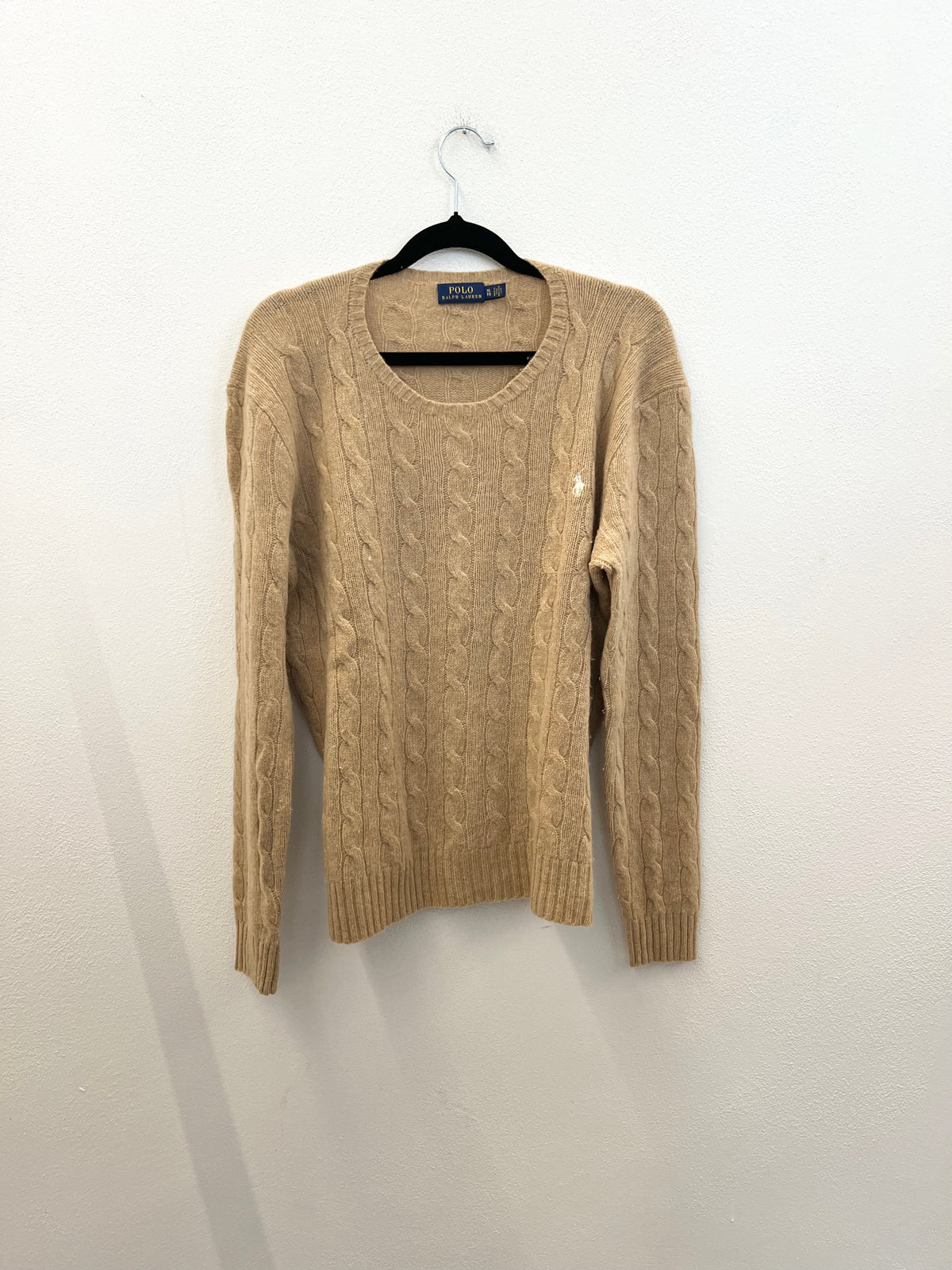 Pullover trecce Polo Ralph Lauren in lana e cashmere