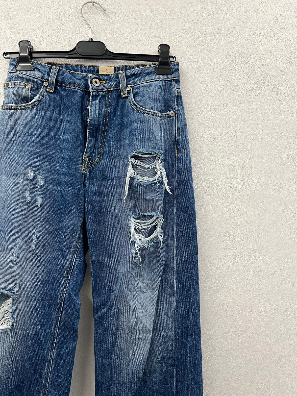 Jeans Dixie ampi con strappi