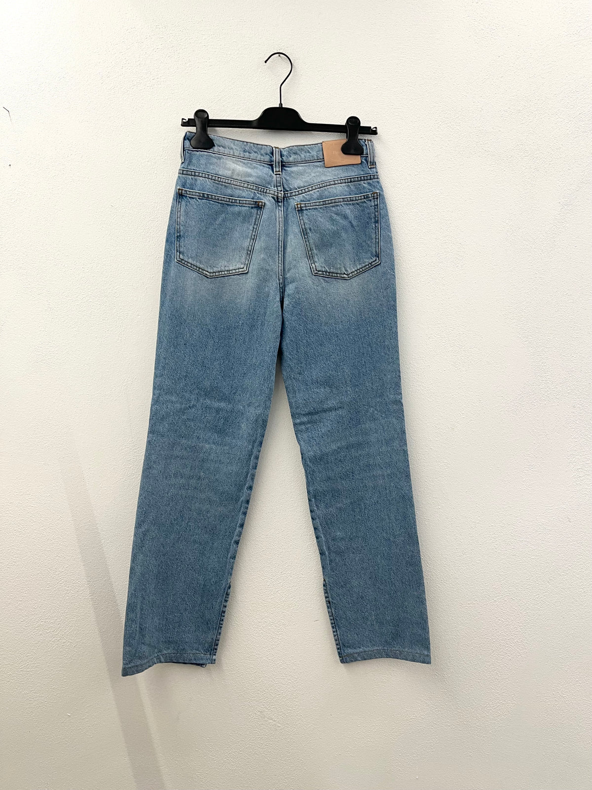 Jeans dritti Twin Set con spacchetti al fondo