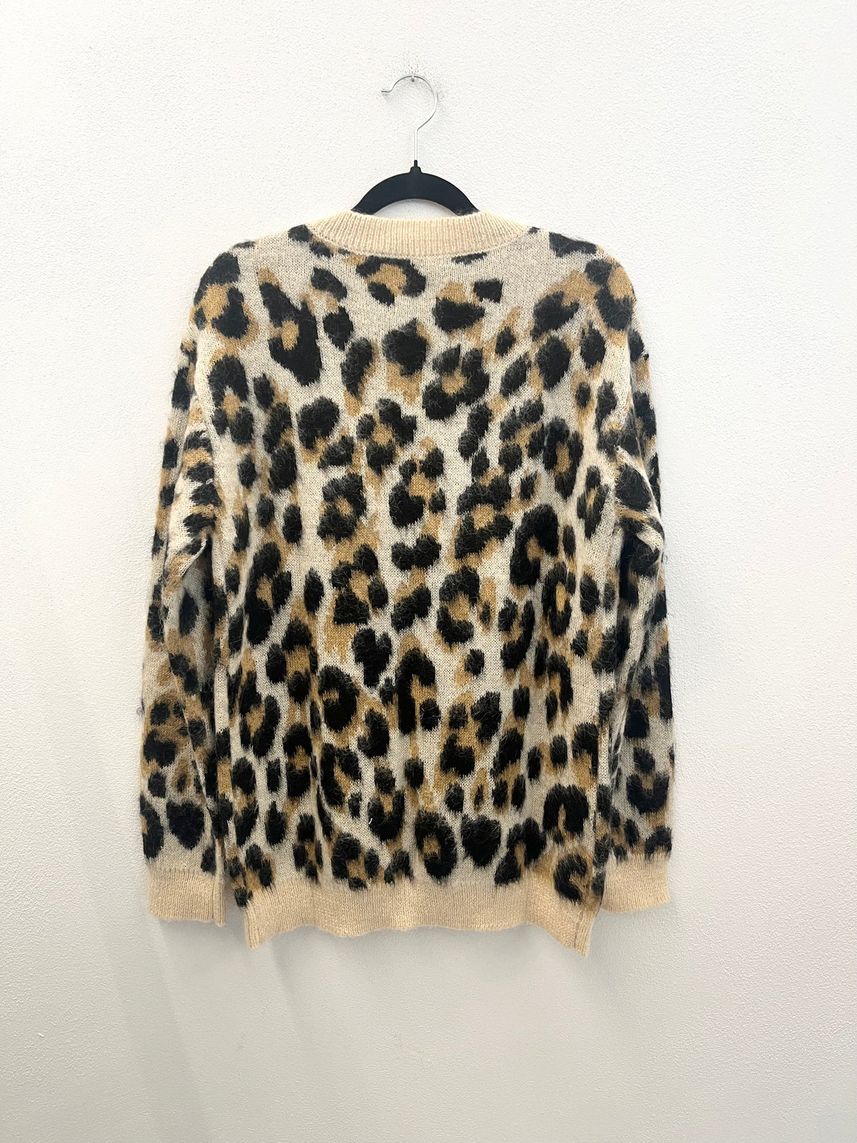 Boutique Moschino Leopard-Print Cardigan