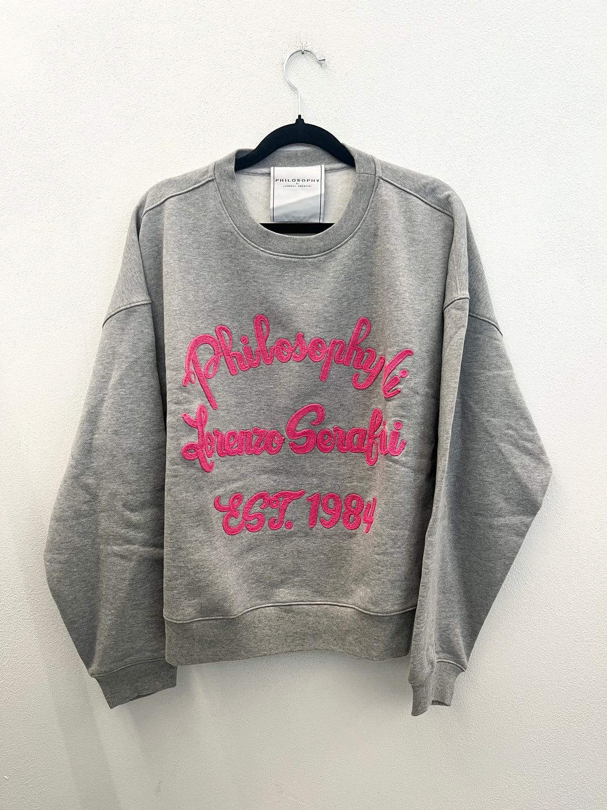 Philosophy di Lorenzo Serafini Grey Sweatshirt