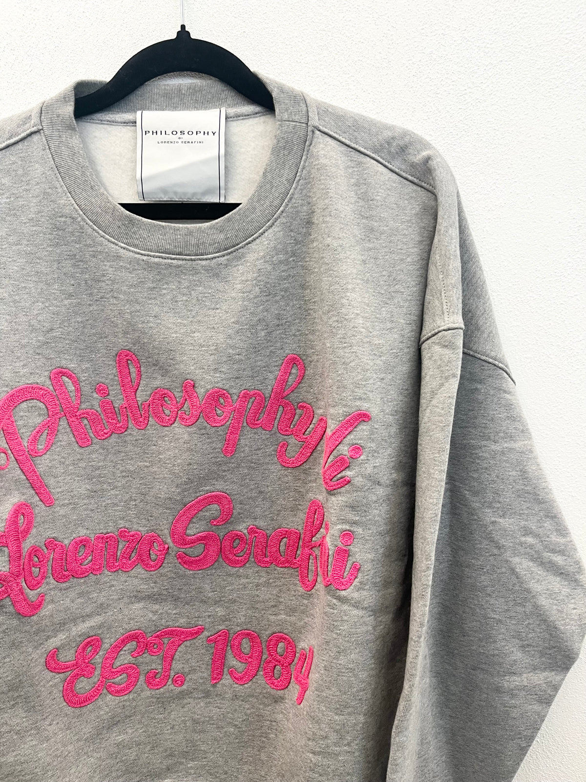 Philosophy di Lorenzo Serafini Grey Sweatshirt