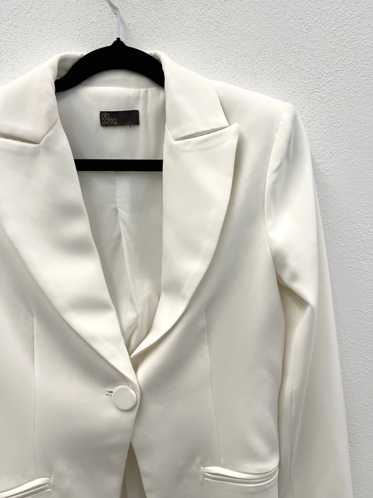Blazer Bianco Olla Pareg Monobottone
