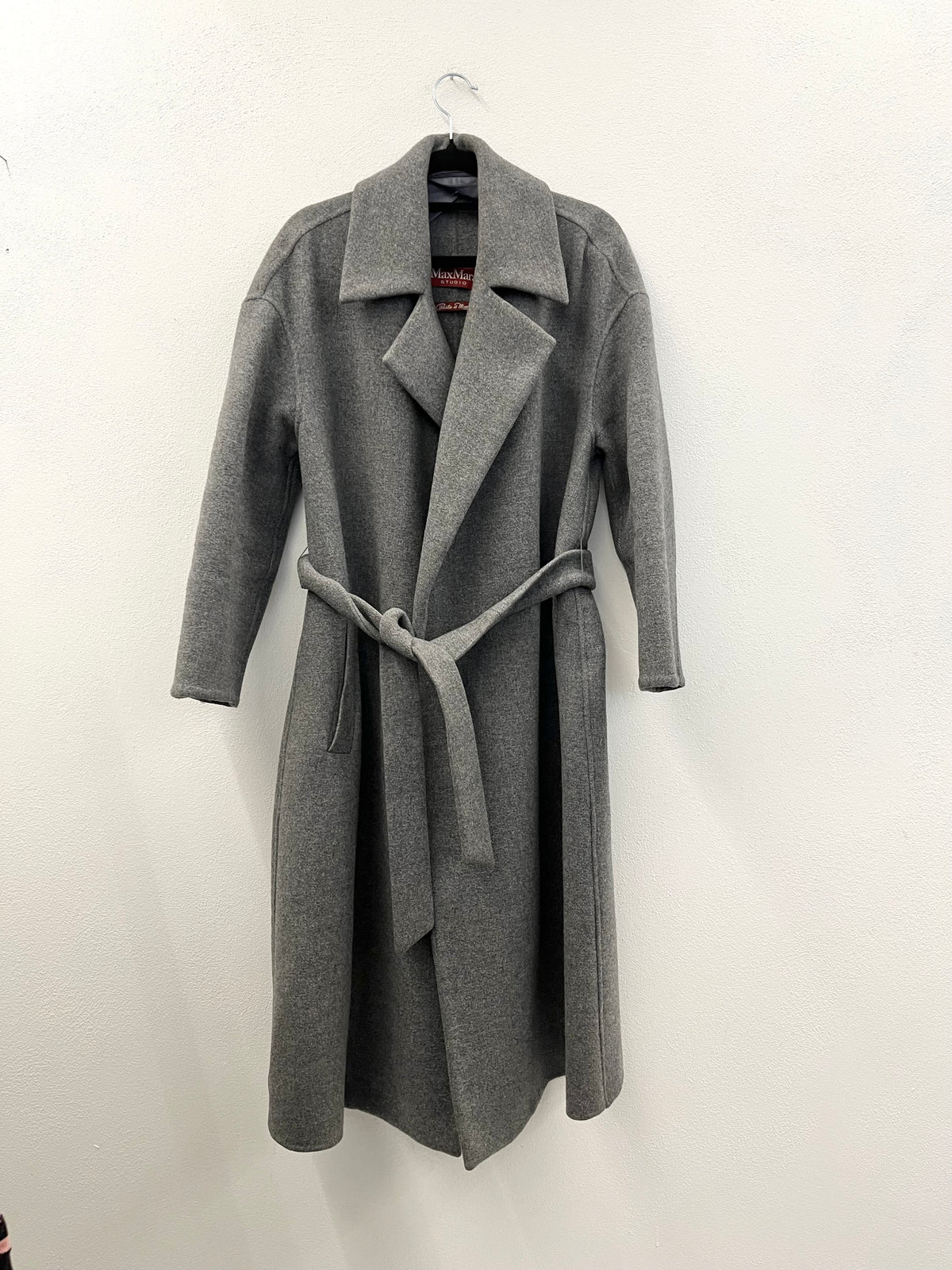 Cappotto Grigio Max Mara Studio