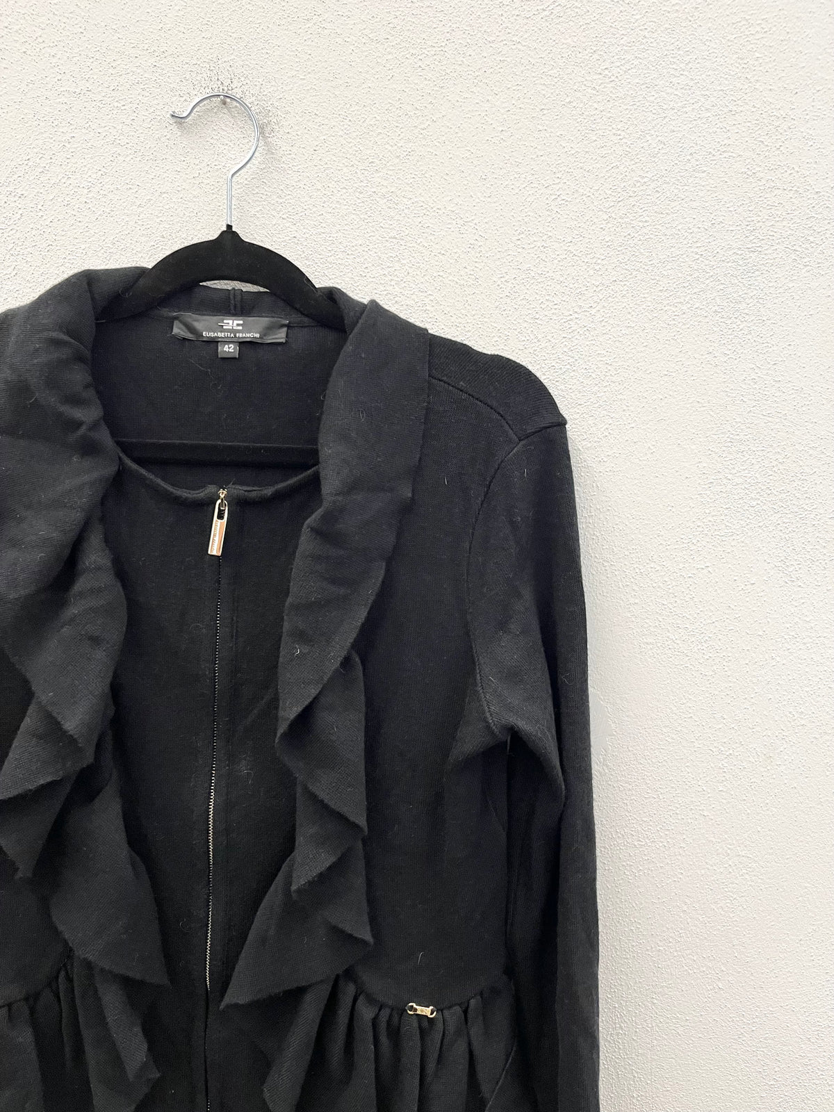 Cardigan Nero Elisabetta Franchi