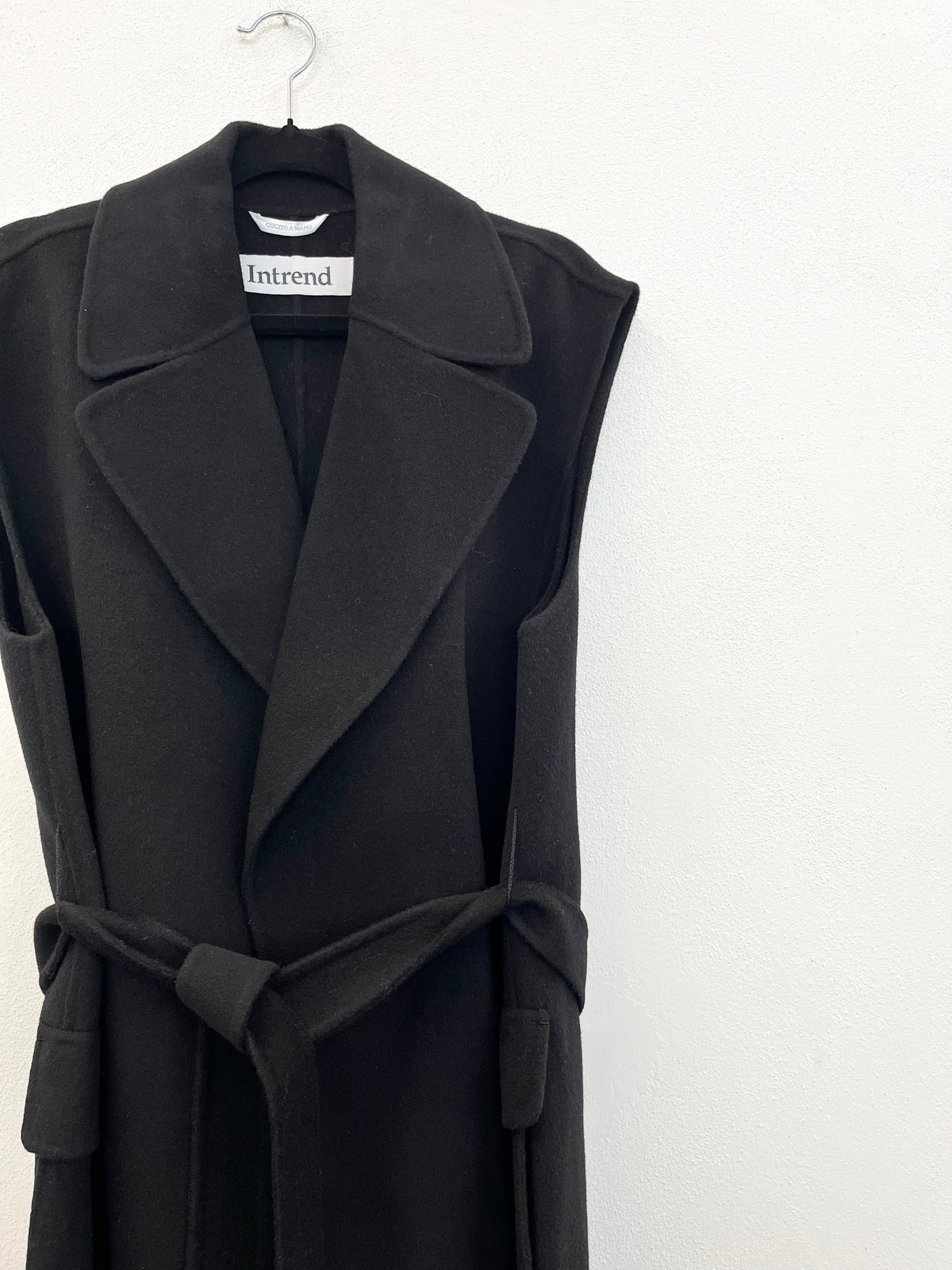 Gilet / Cappotto Smanicato Intrend Nero