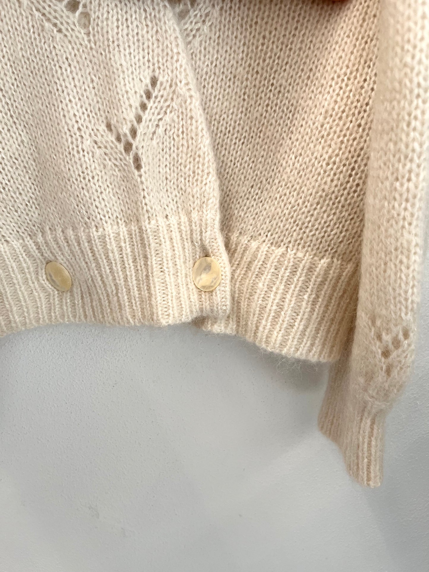 Knitted cardigan by Des Petit Houts