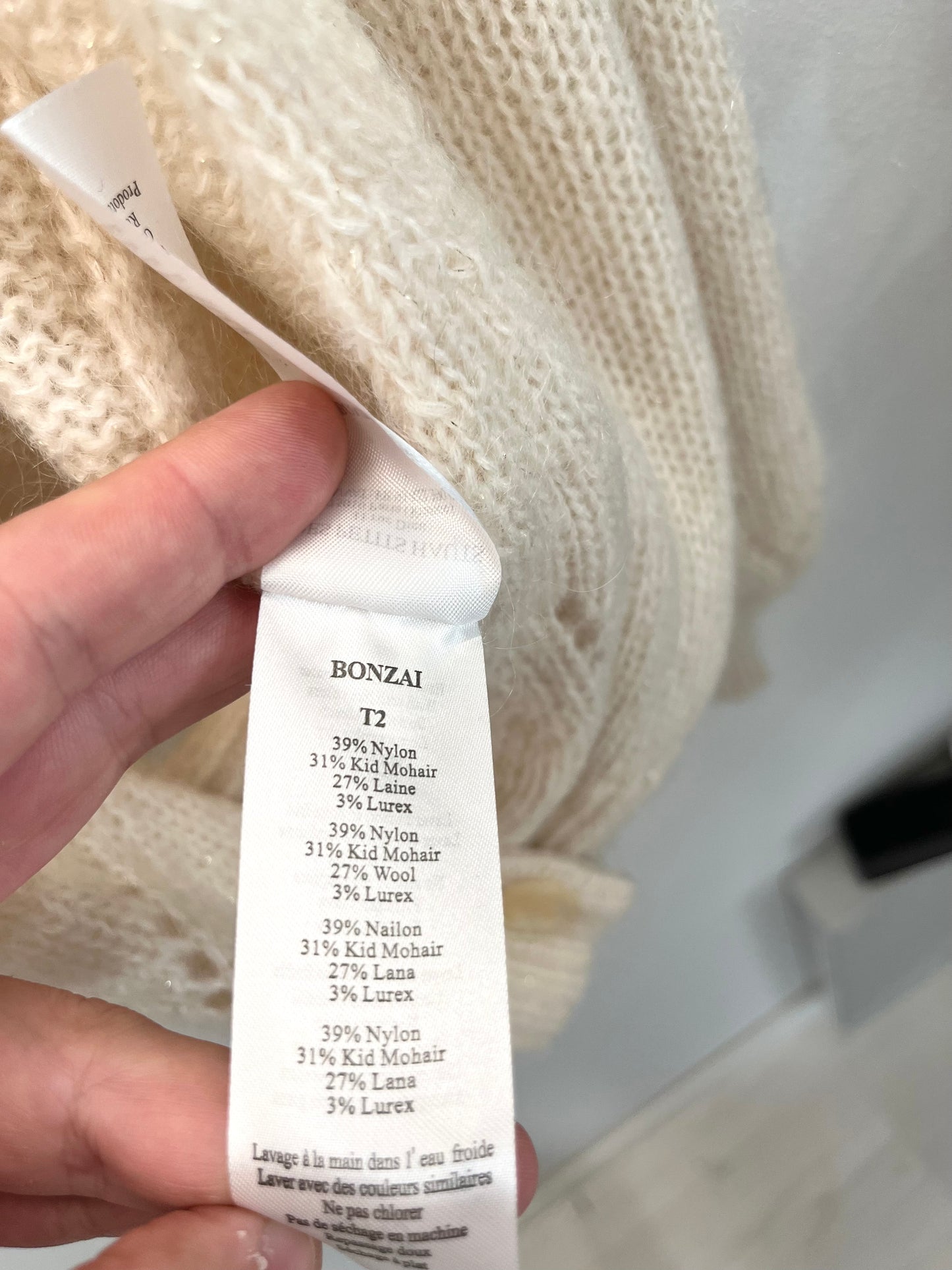 Knitted cardigan by Des Petit Houts