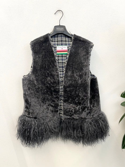 Sheepskin vest by Daniela Pancheri