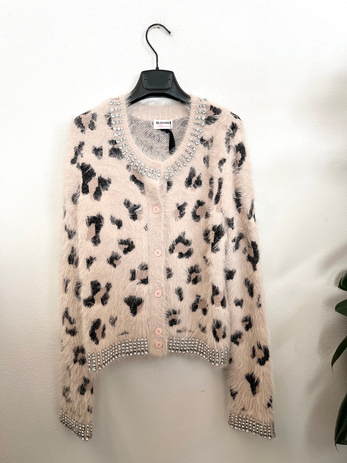 BluGirl spotted cardigan