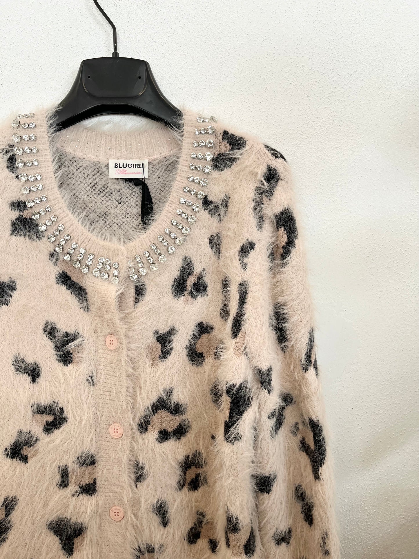 BluGirl spotted cardigan