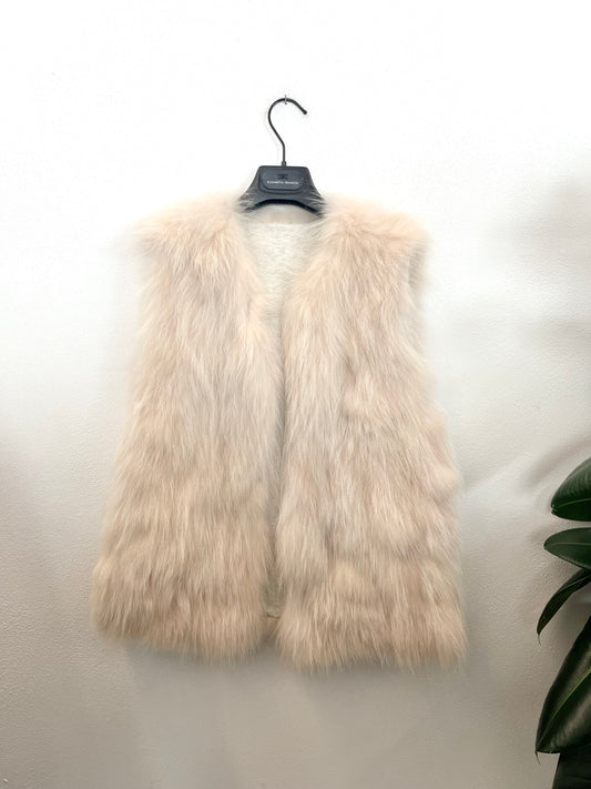 Gilet di Bully in pelliccia di procione