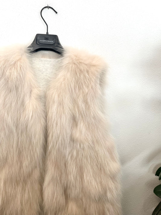 Gilet di Bully in pelliccia di procione