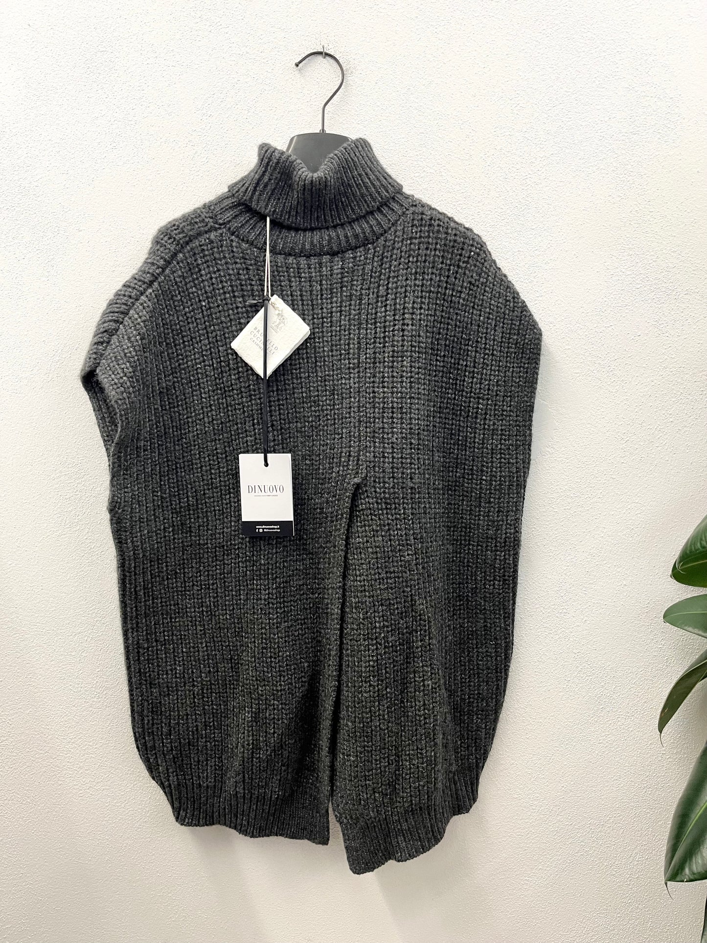 Brunello Cucinelli turtleneck vest