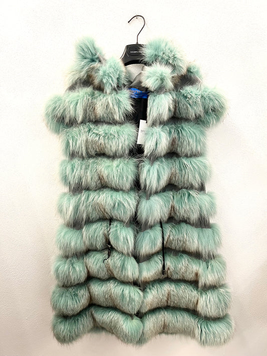 Gilet in volpe di Roberto Pelle