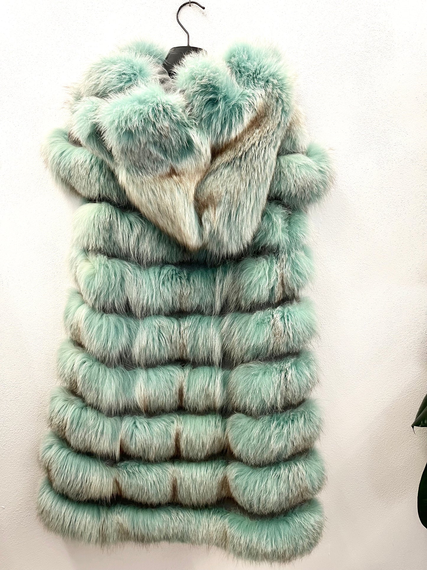 Gilet in volpe di Roberto Pelle