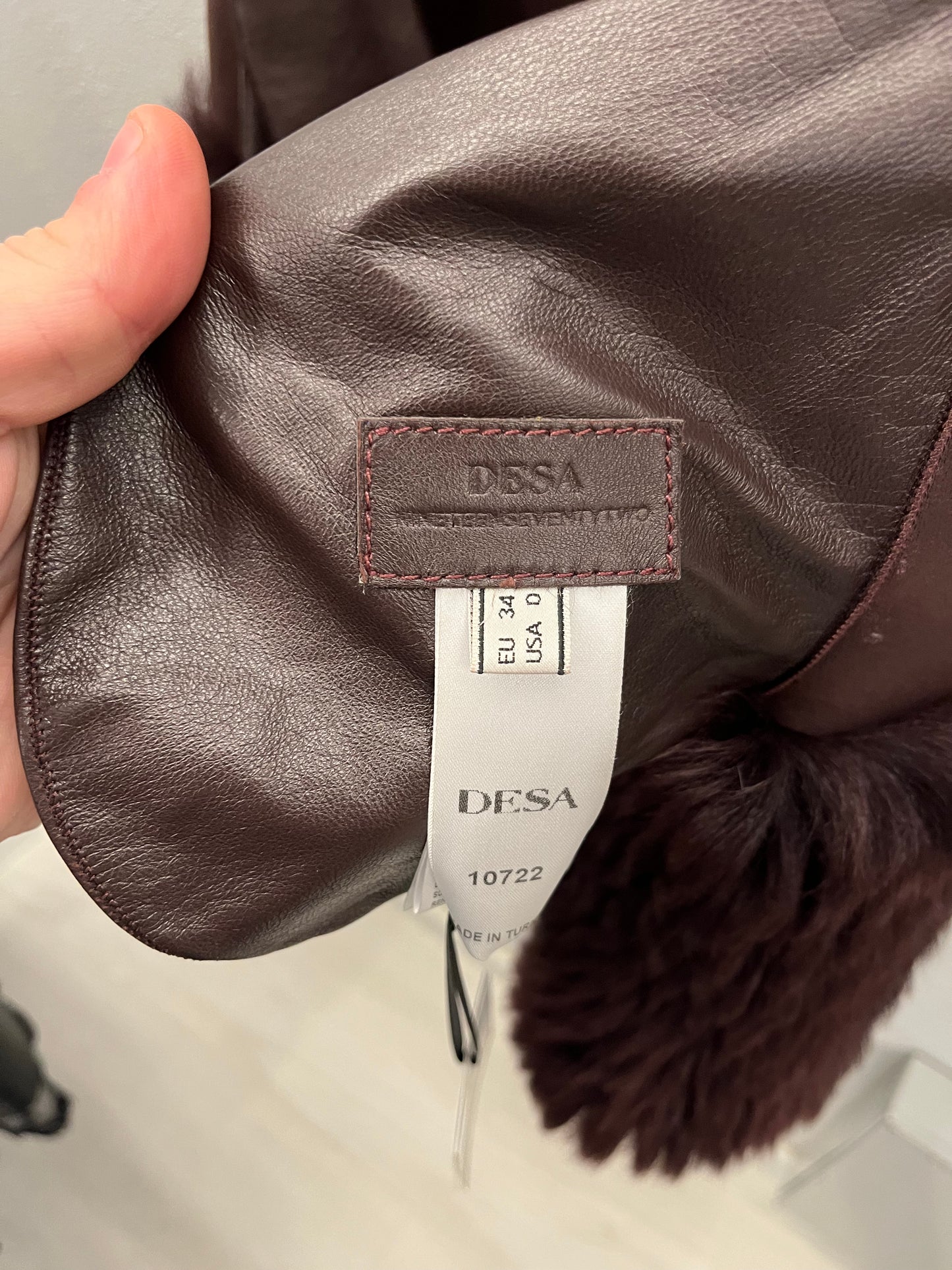 Gilet in Pelliccia di Desa