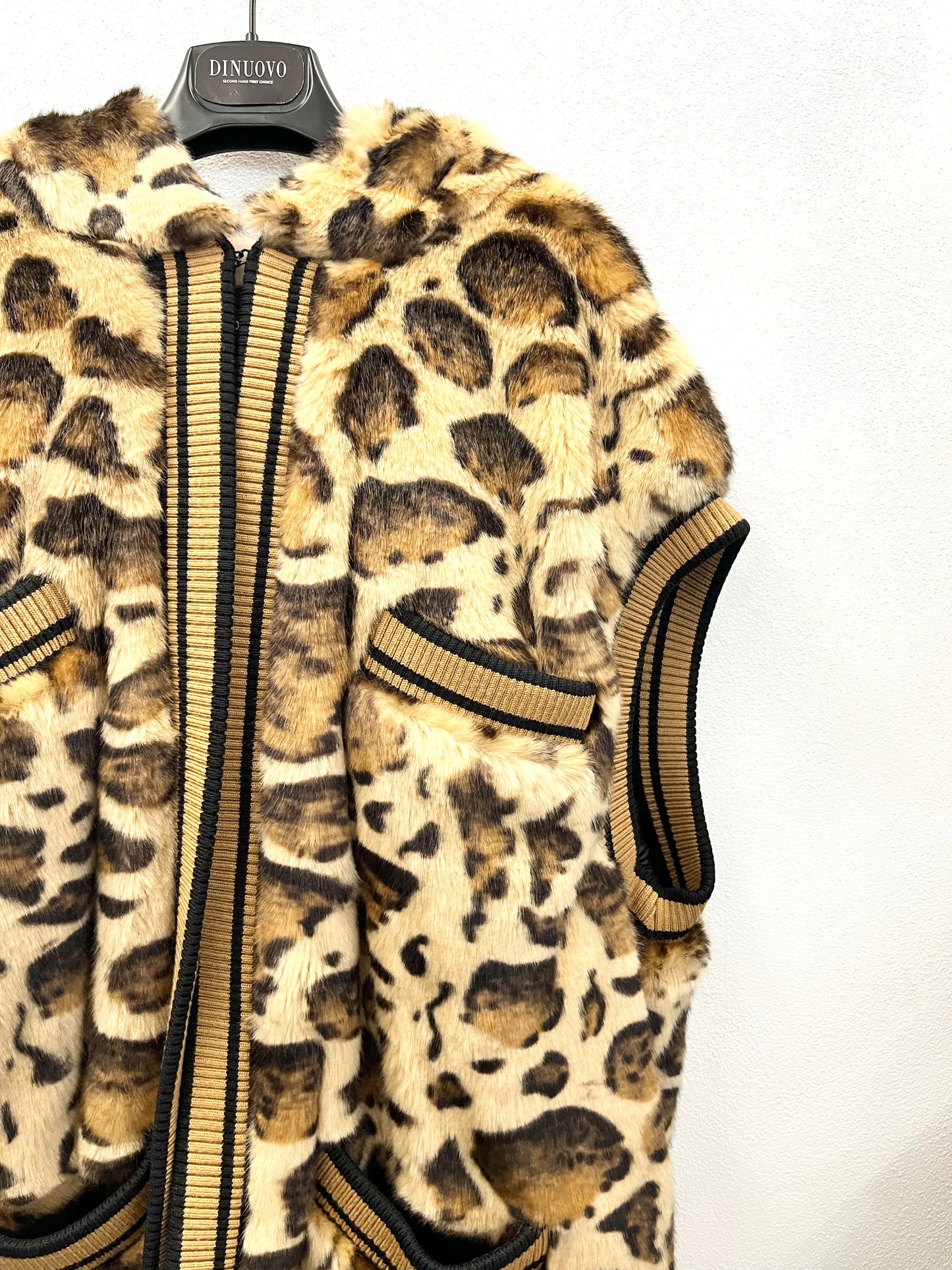 Gilet in pelliccia di Dolce & Gabbana