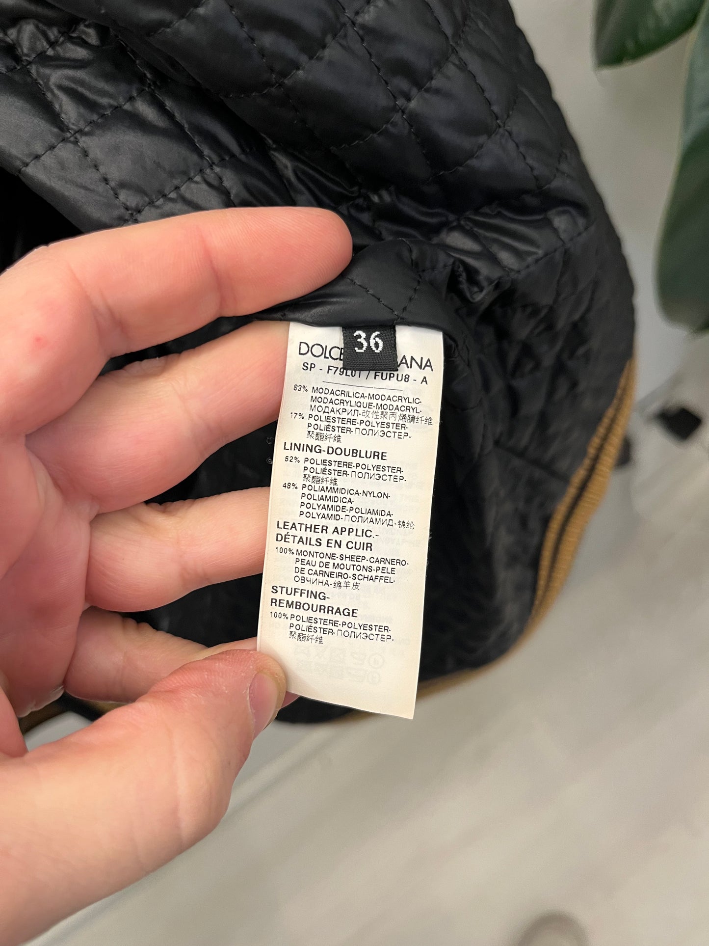 Gilet in pelliccia di Dolce & Gabbana