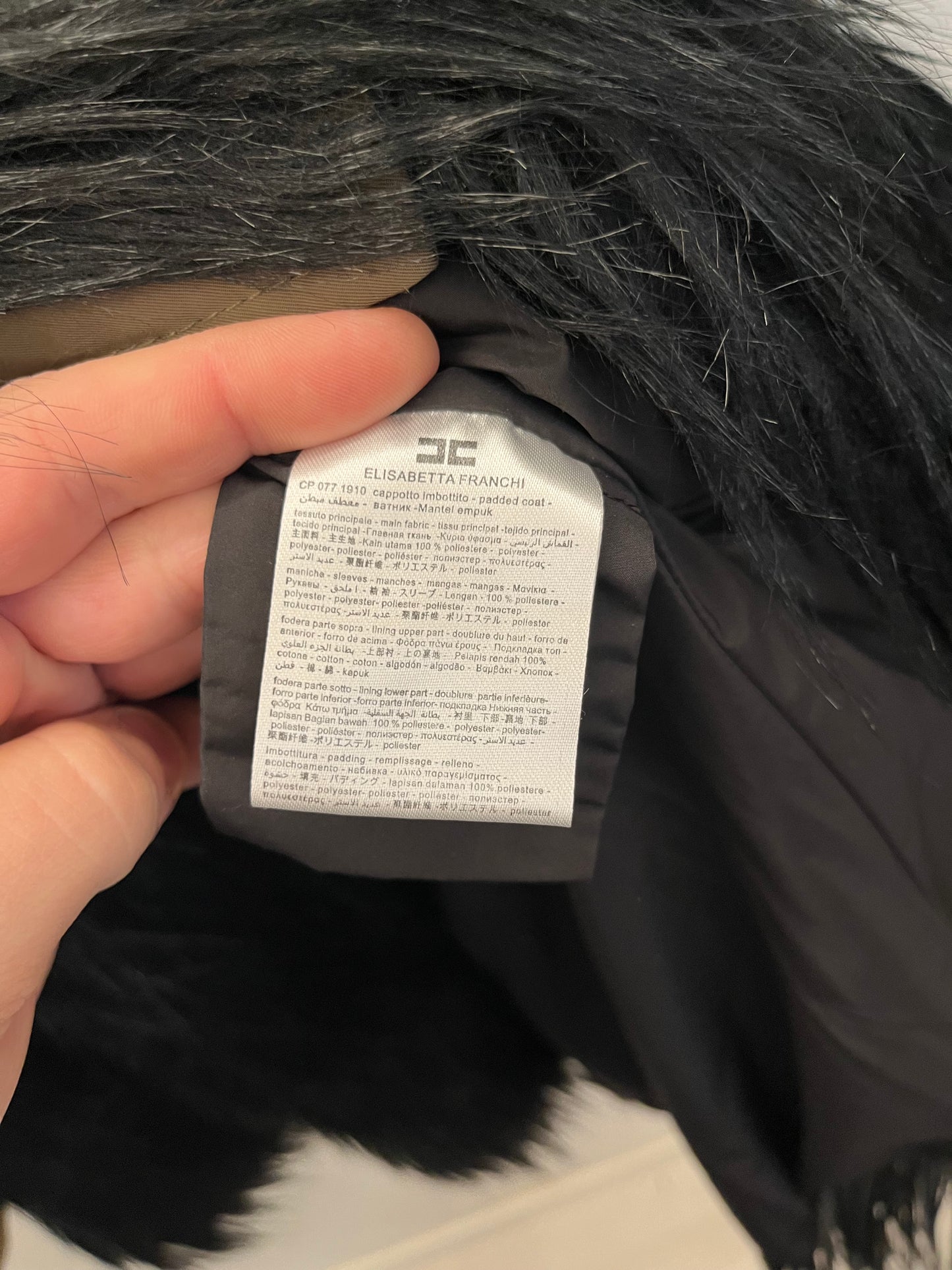 Cappotto di Elisabetta Franchi