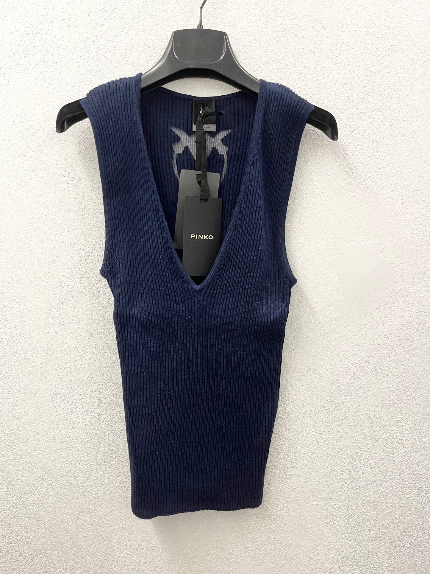 Top Pinko in Maglia a Costine