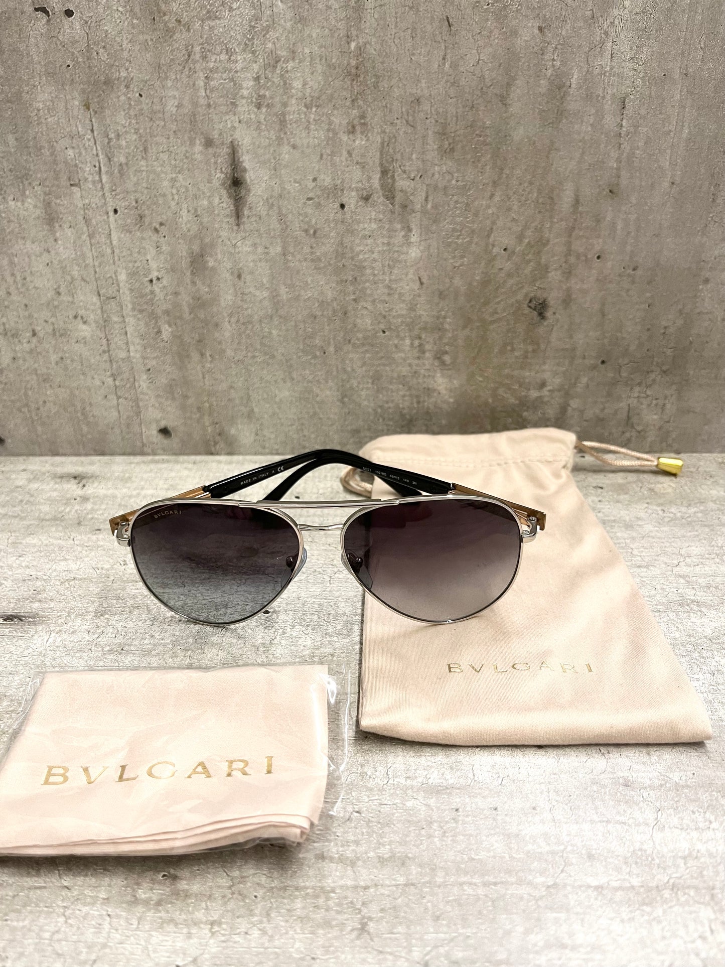 Bulgari Aviator Sunglasses