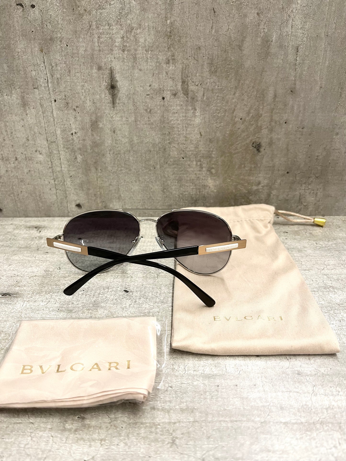 Bulgari Aviator Sunglasses