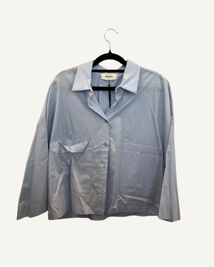 Camicia di Vicolo Over Azzurra