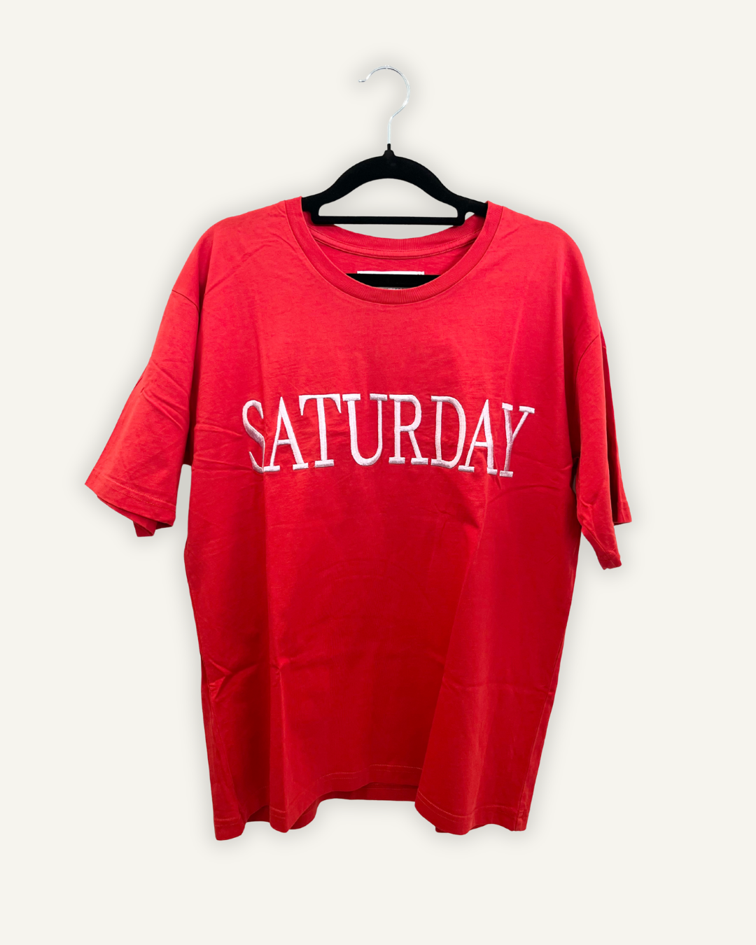 T-shirt di Alberta Ferretti con ricamo "SATURDAY"