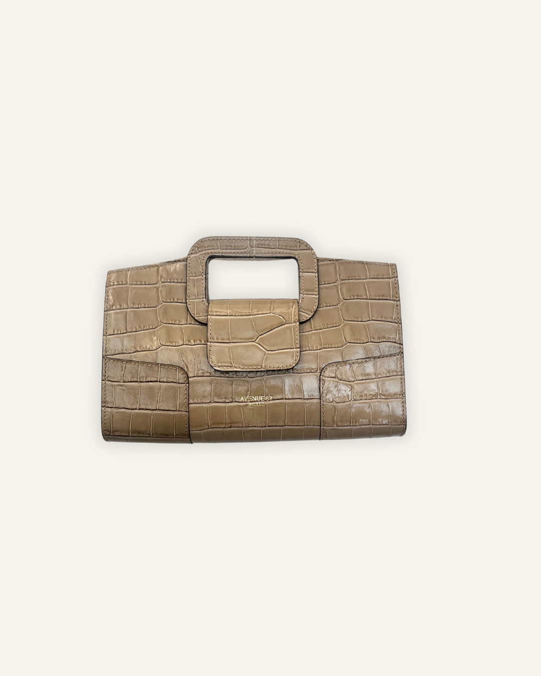 Borsa Avenue67 a mano con tracolla stampa cocco