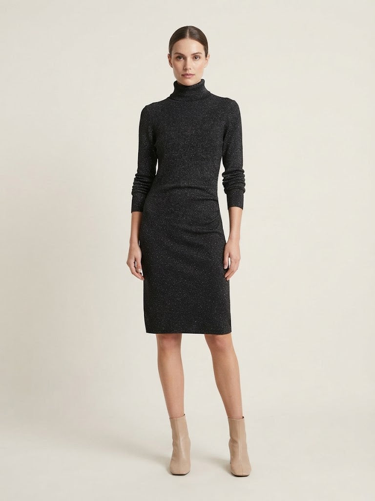 Abito corto Corsaro in maglia lurex