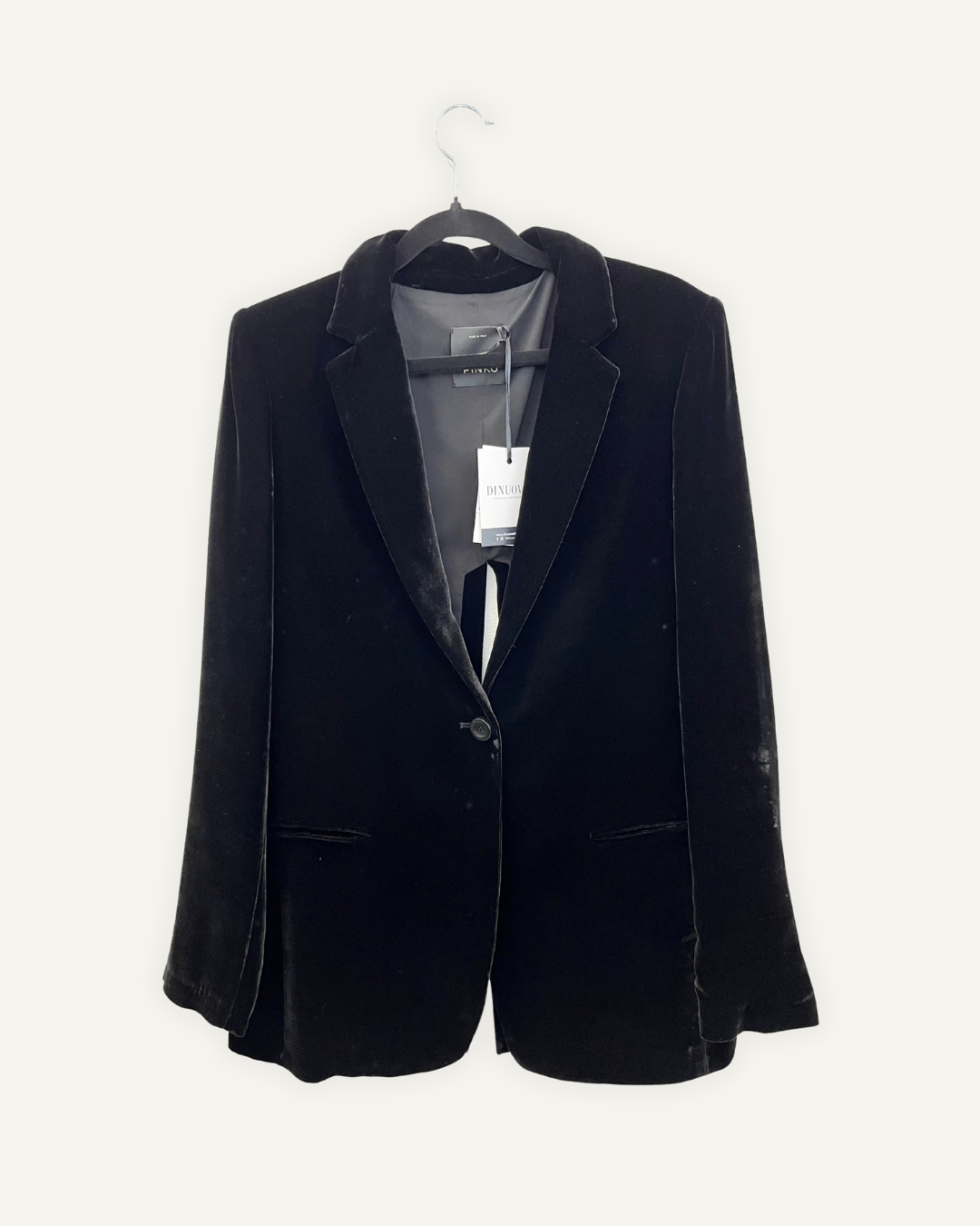 Blazer Pinko Monopetto in Velluto
