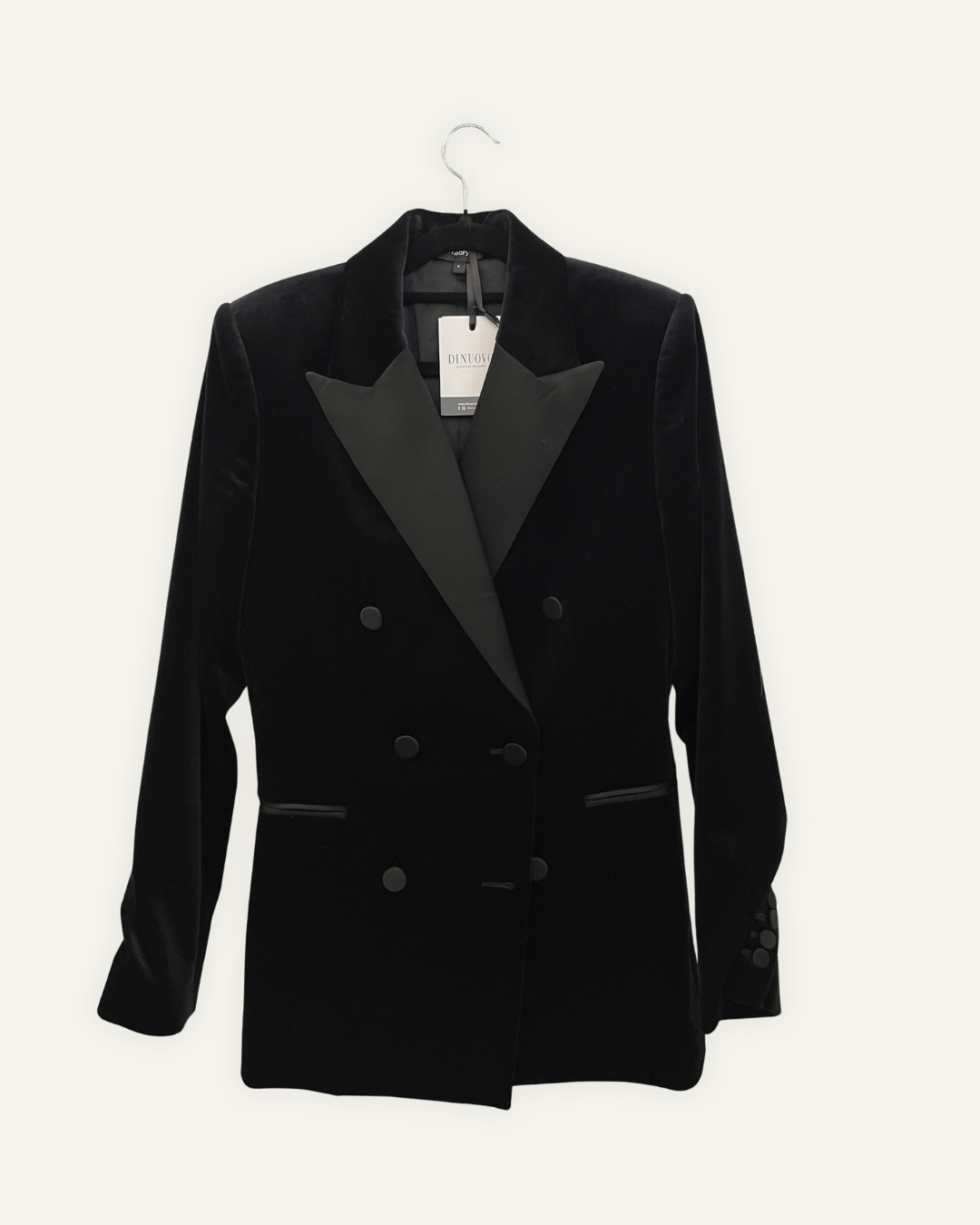 Blazer Theory Doppio Petto in Velluto