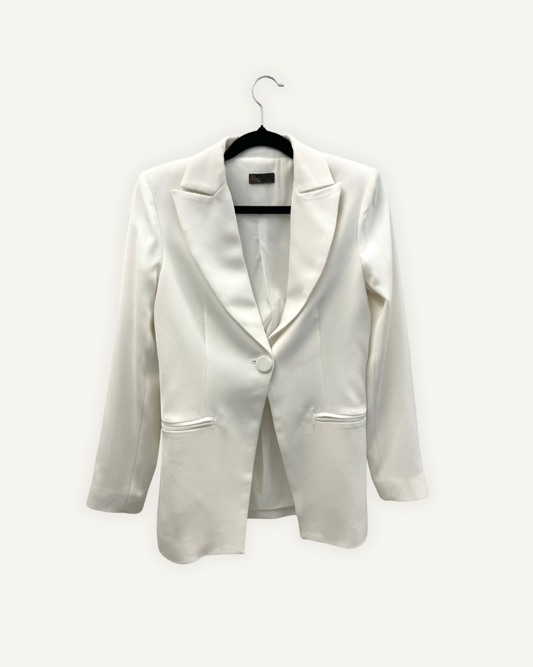 Blazer Bianco Olla Pareg Monobottone
