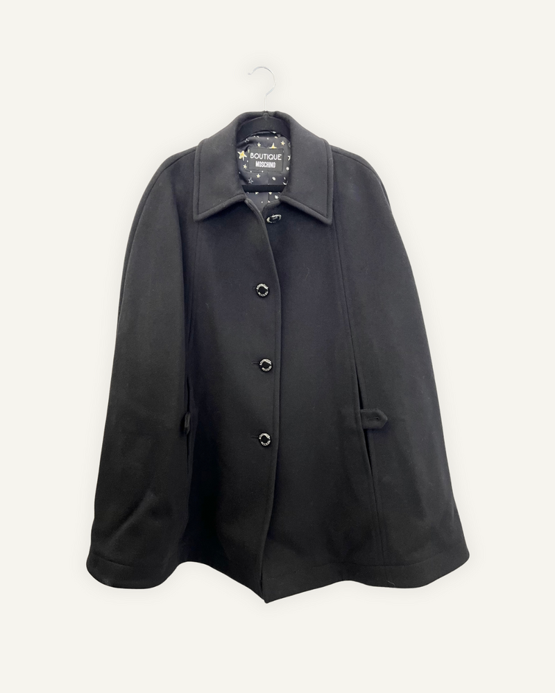 Cappa Boutique Moschino Nera