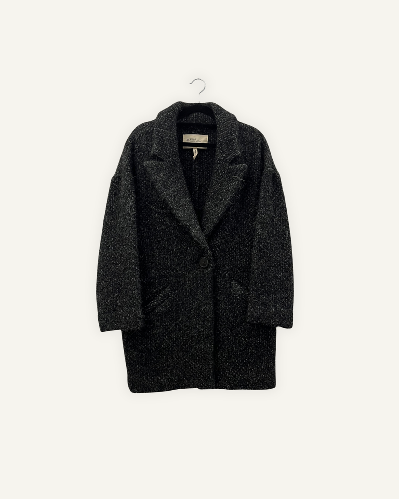 Cappotto corto Isabel Marant Etoile in misto lana e alpaca