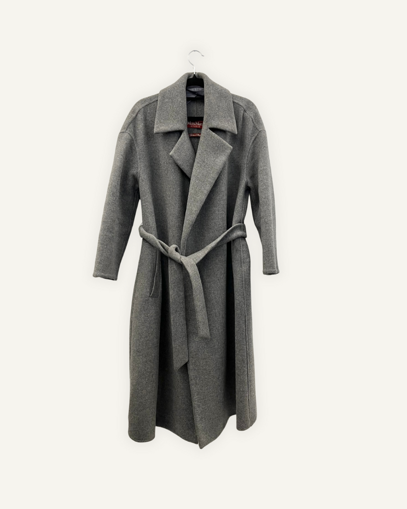 Cappotto Grigio Max Mara Studio