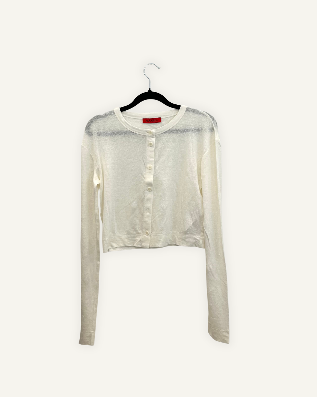 Cardigan MAX&Co. crop in maglia fine