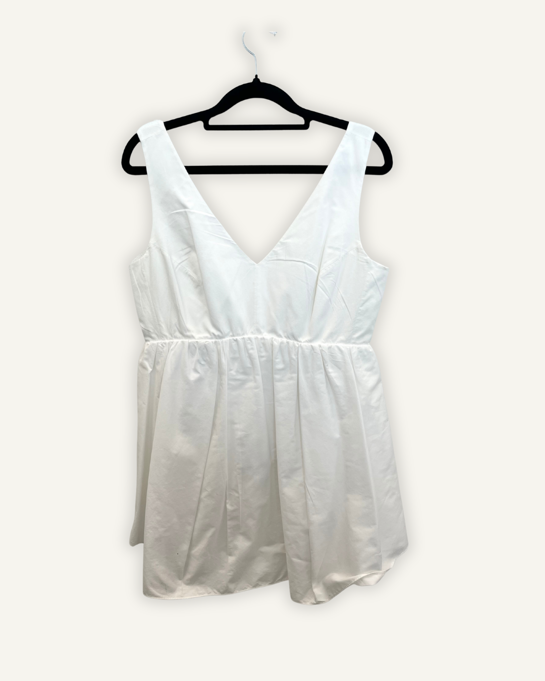 Blusa Carven stile impero con scollo a V