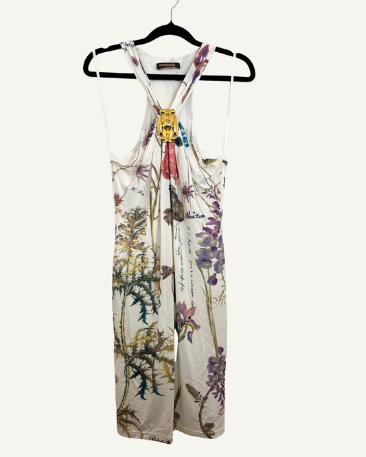 Abito Roberto Cavalli con Stampa Botanica
