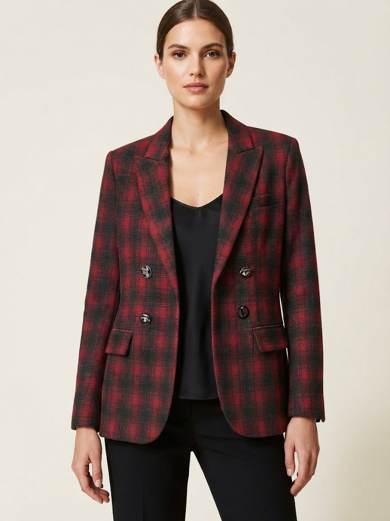 Blazer Pinko a quadri