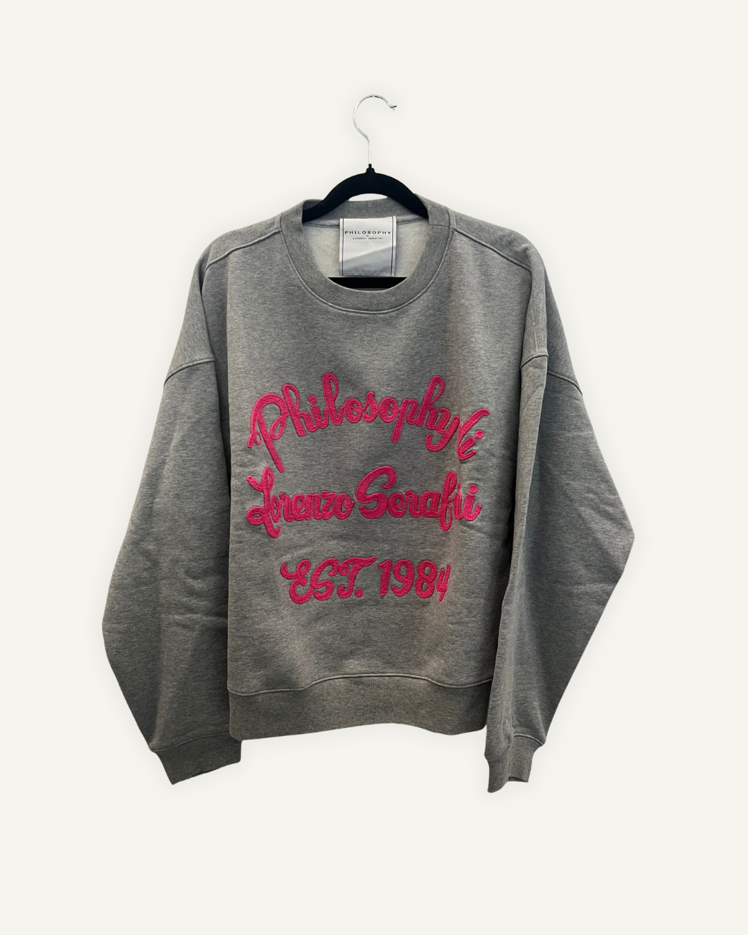 Philosophy di Lorenzo Serafini Grey Sweatshirt