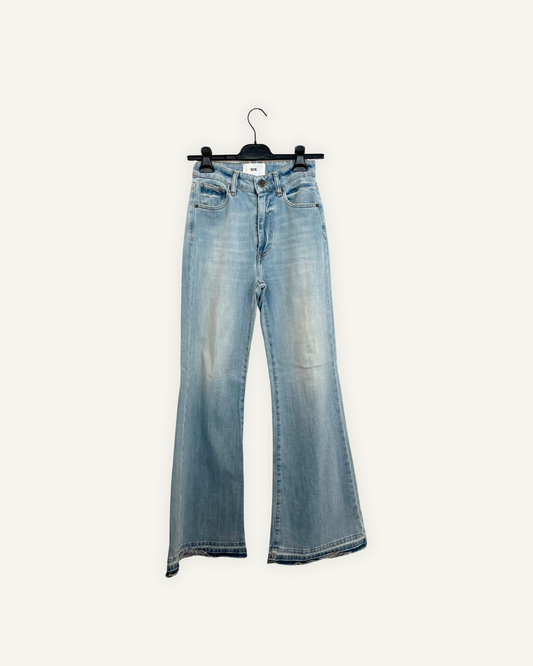 Jeans a Zampa Solotre Lavaggio Chiaro