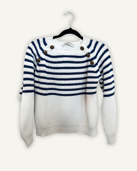 Maglione Philosophy di Lorenzo Serafini a Righe