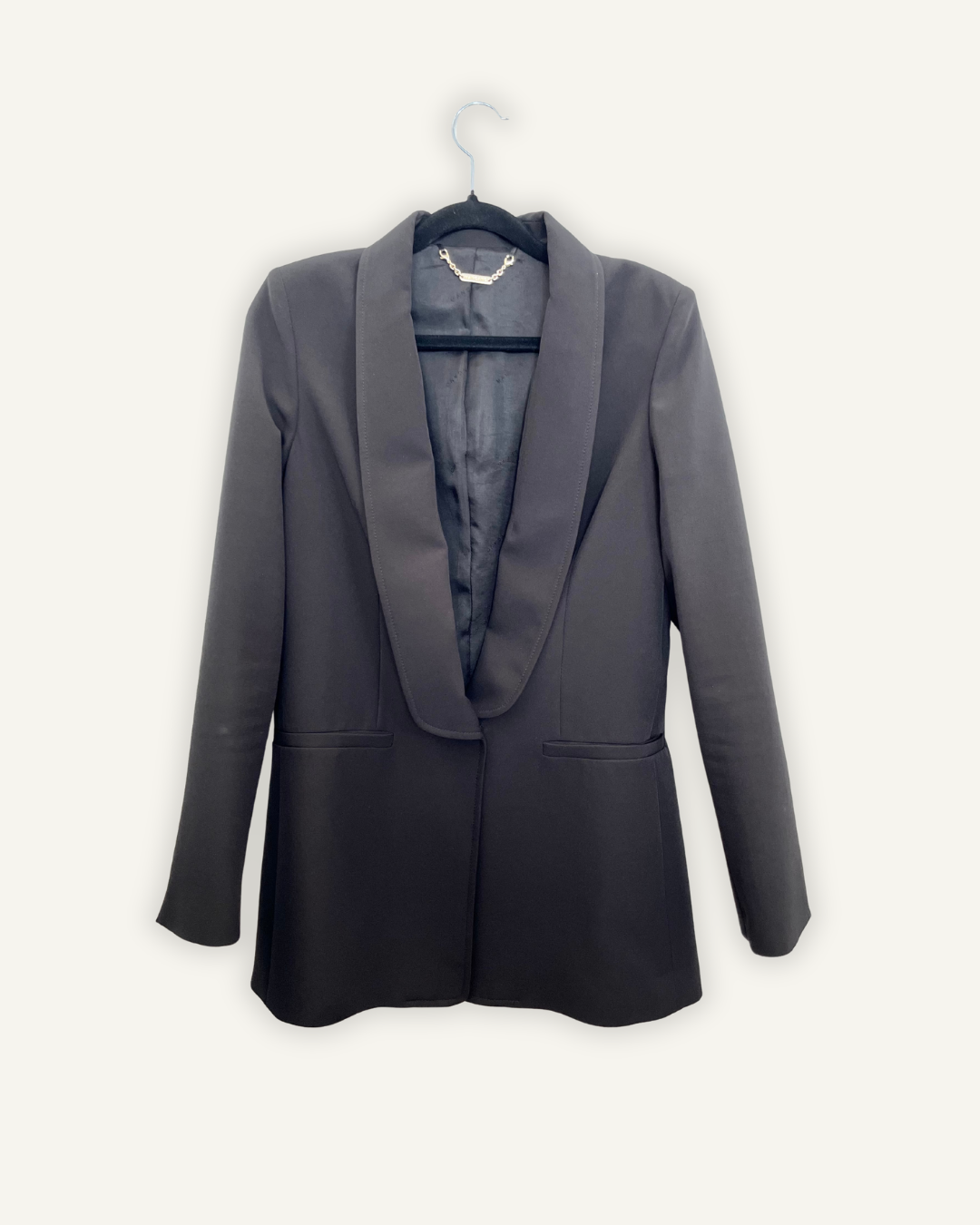 Blazer di Mangano sartoriale con collo a scialle